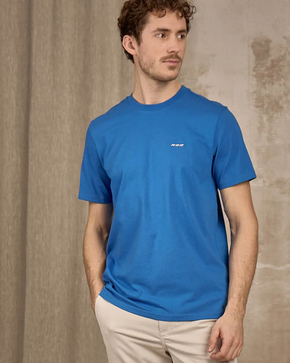 T-shirt col rond manches courtes