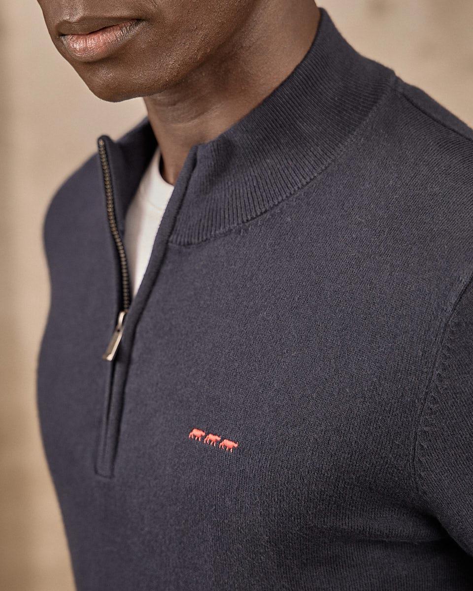 Pull col montant