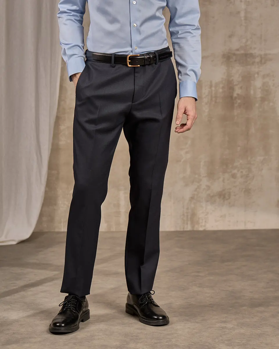 Pantalon bleu marine