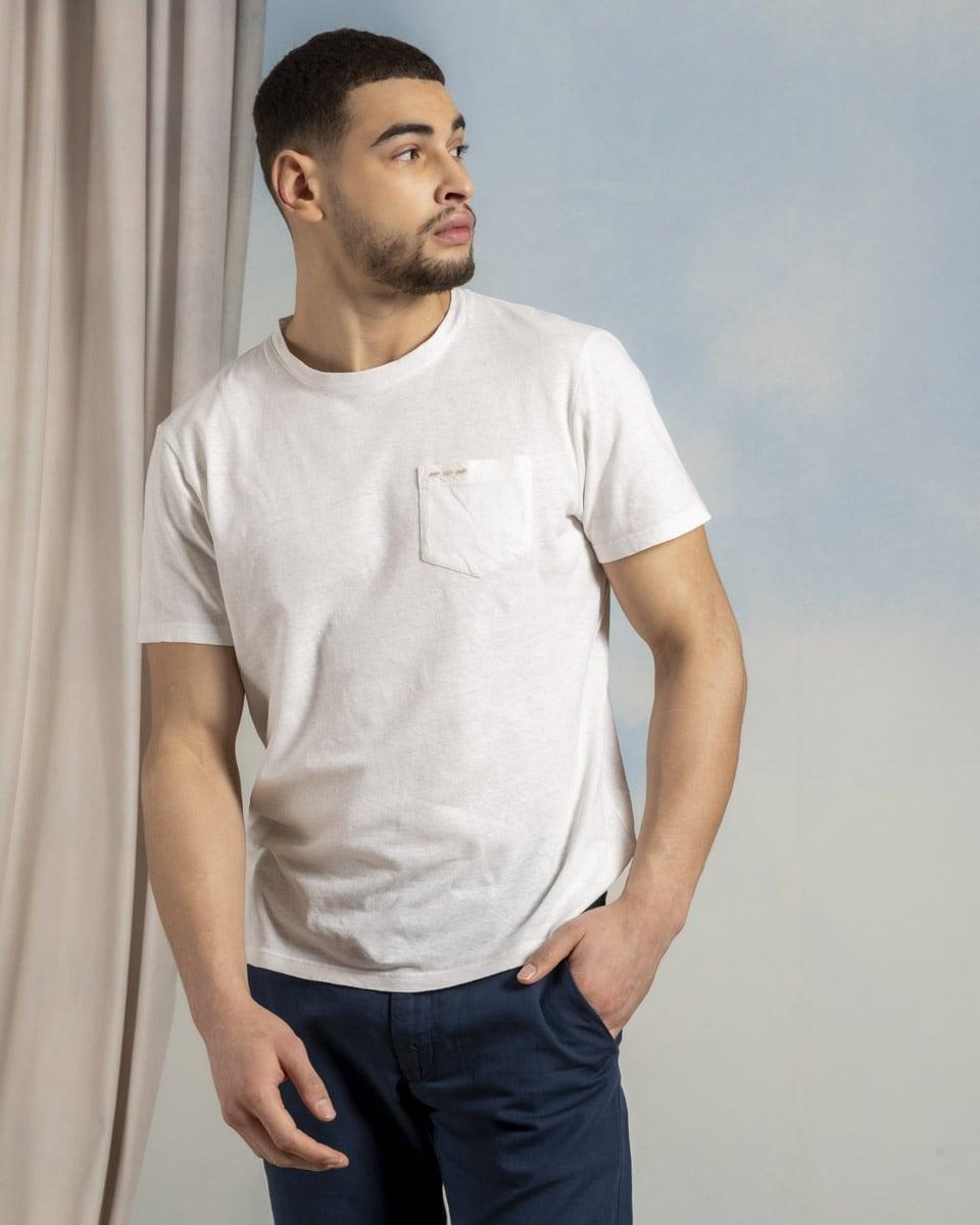 T-shirt blanc manches courtes