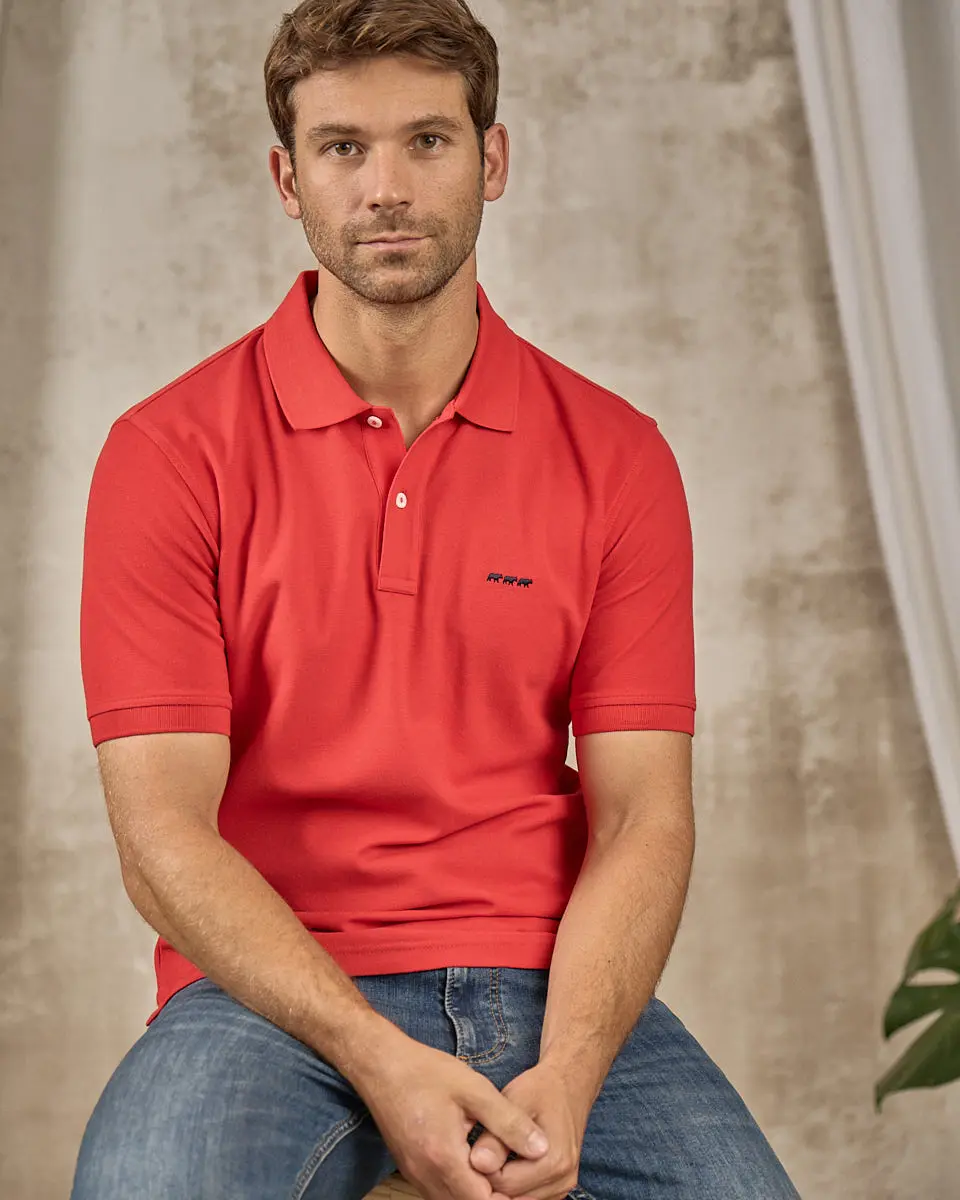Polo rouge