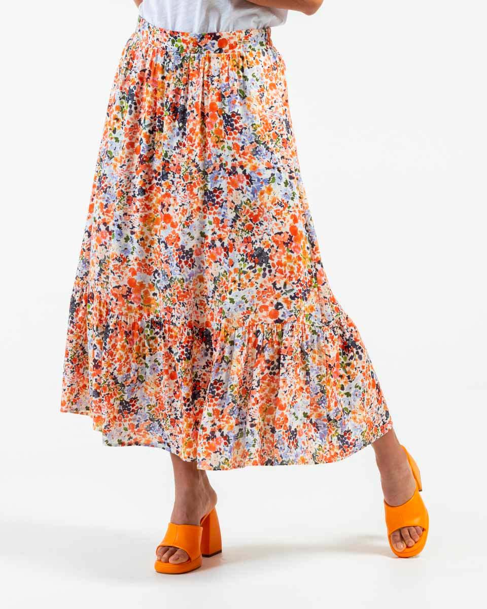 Jupe new arrivals longue champetre