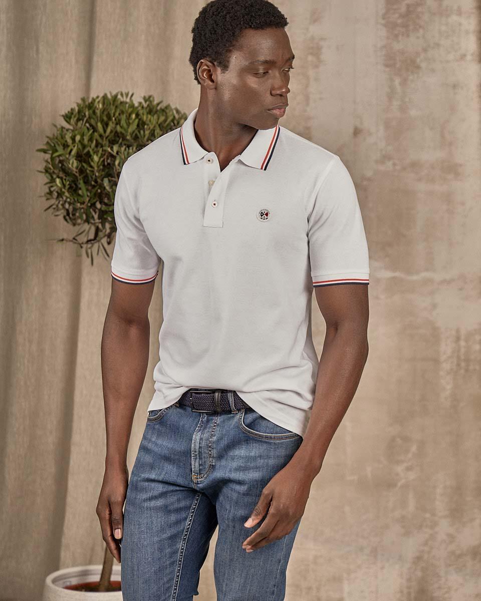 Polo blanc