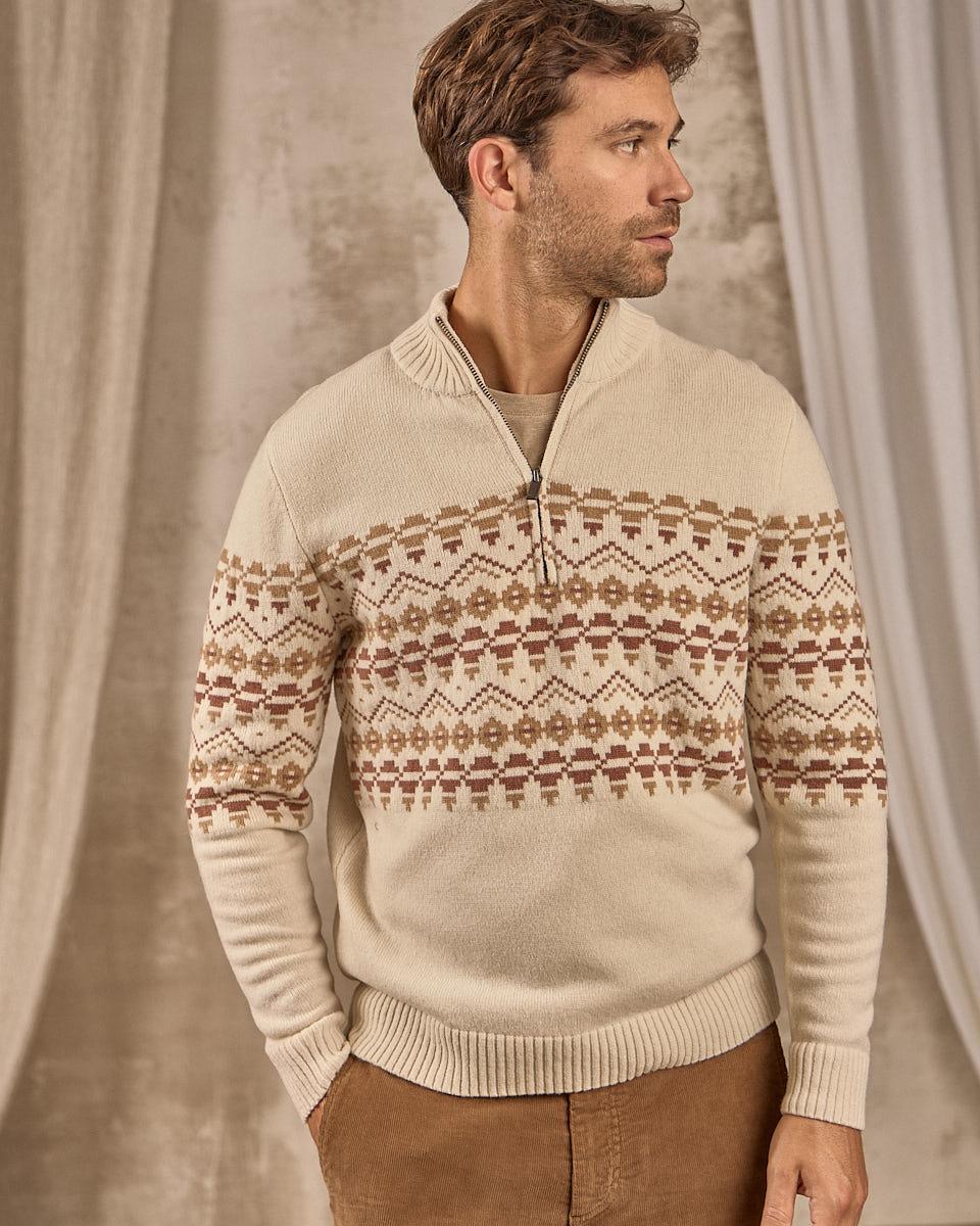 Pull col montant