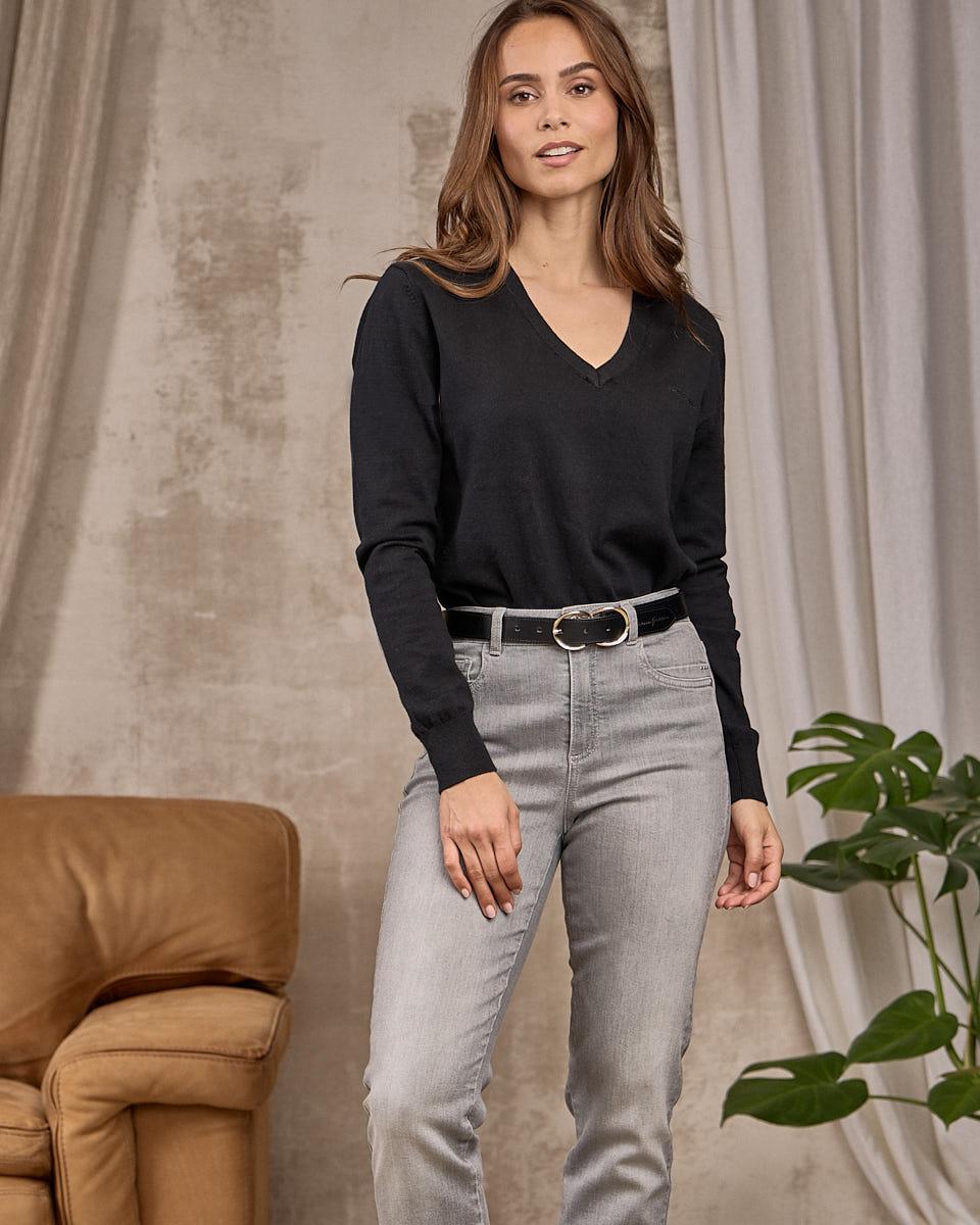 Pull et cardigan 95% coton 5% cachemire