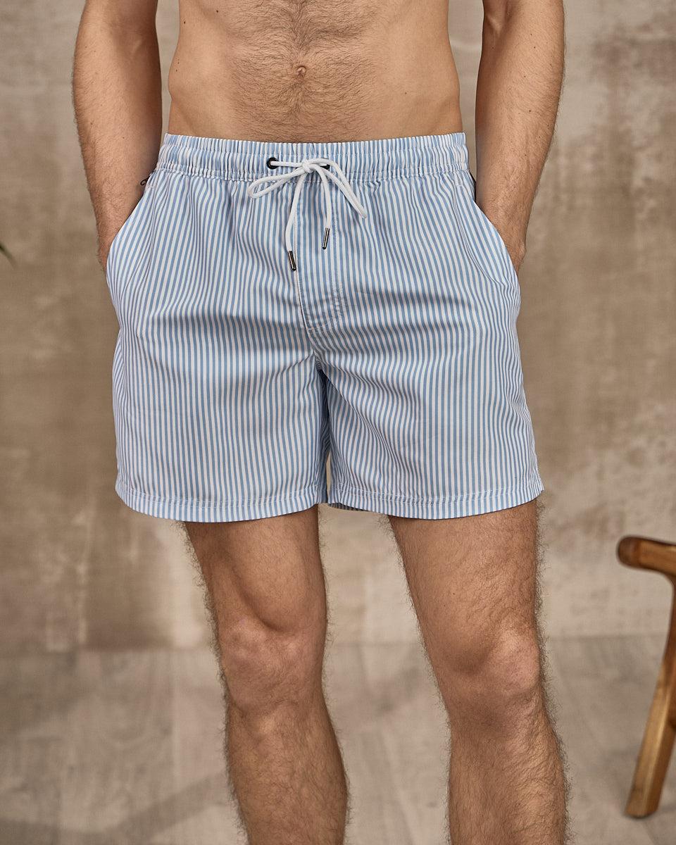 Short de bain Daniel bleu