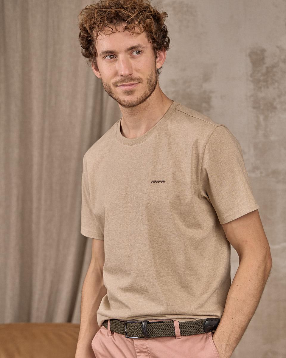 T-shirt Cédric beige