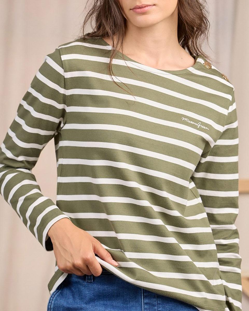 T-shirt Cyrielle vert