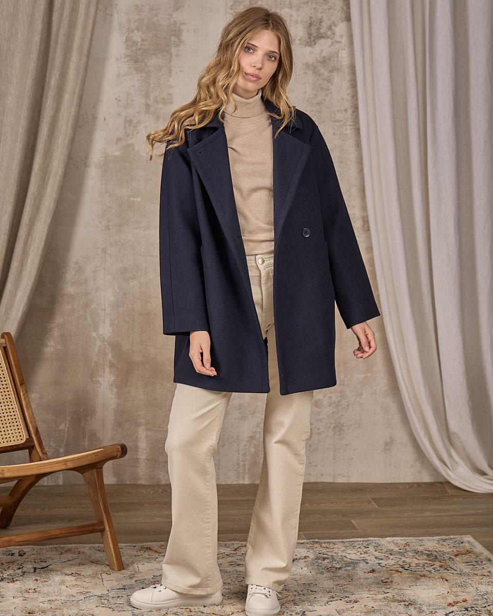 Manteau Céline bleu
