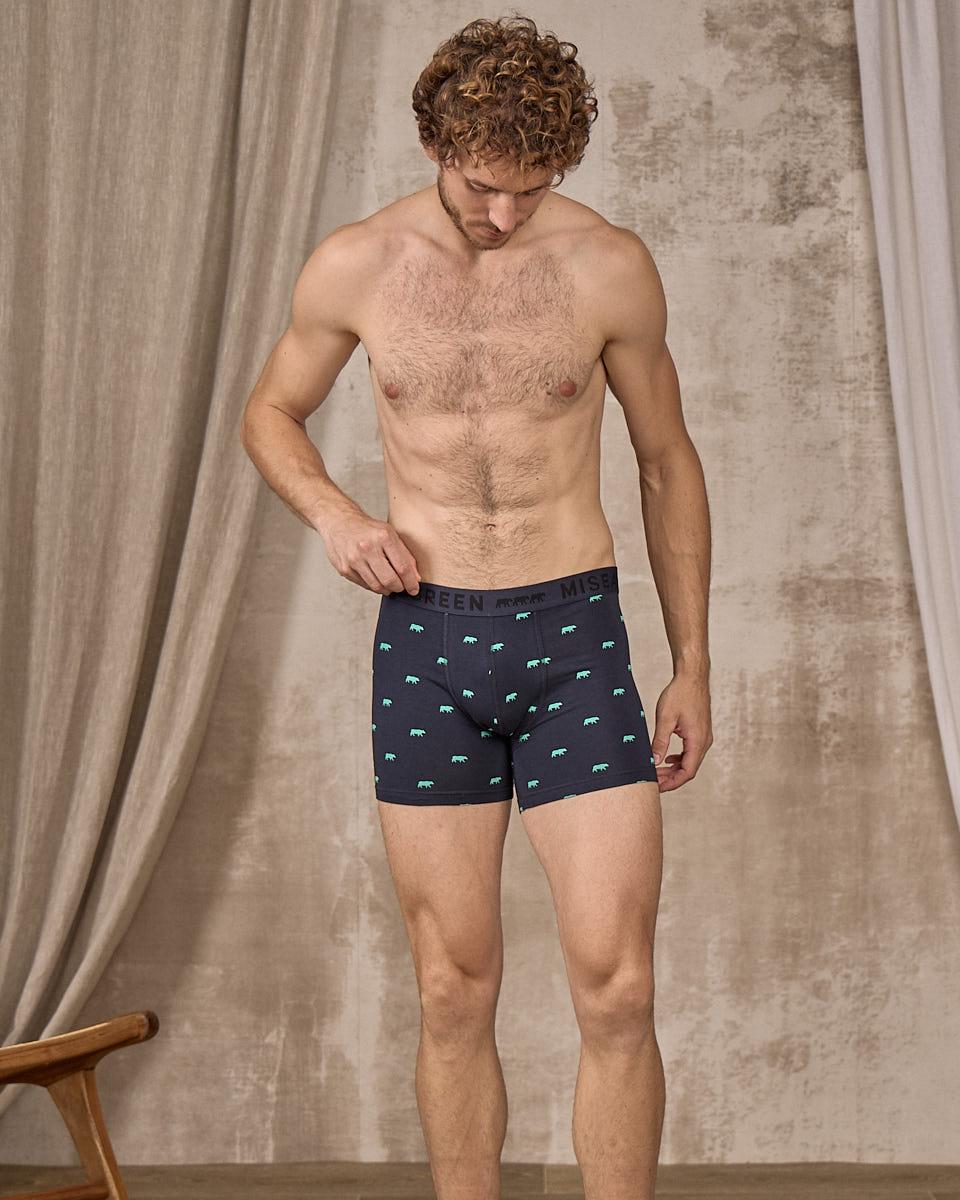 Boxer Adriel bleu