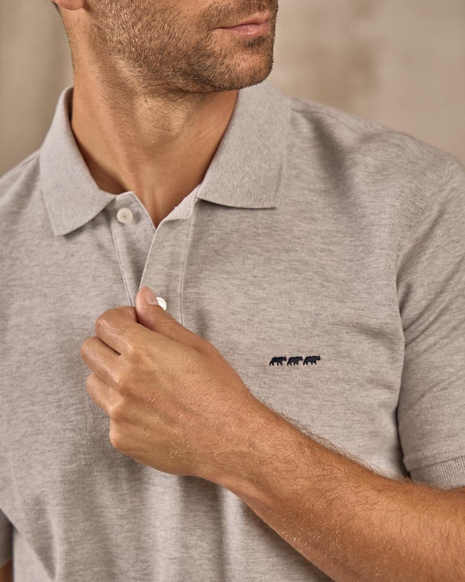 Polo Collin gris