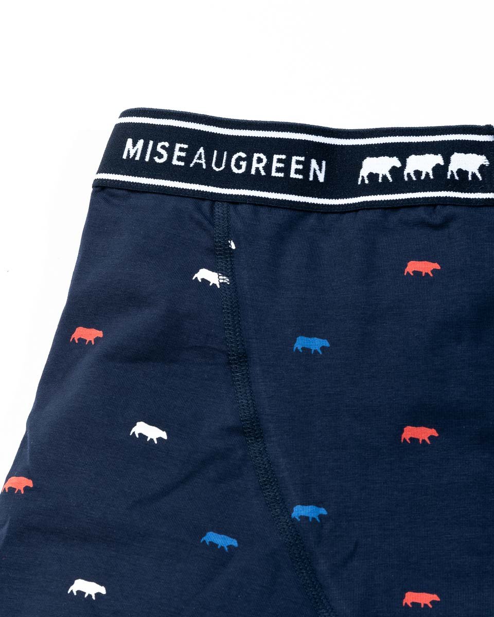 Boxer imprimé mini vaches