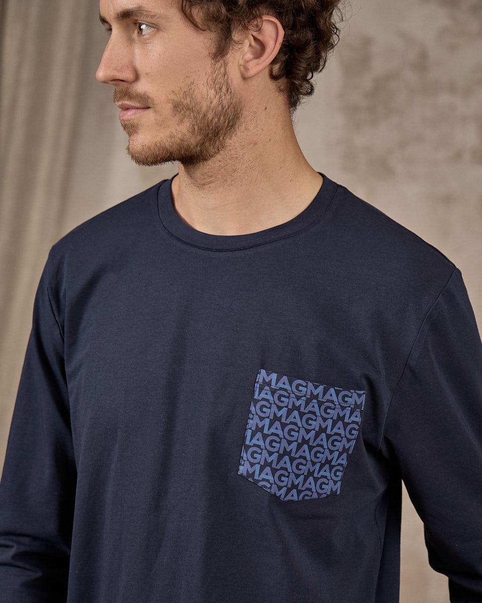 Pyjama Calvin bleu