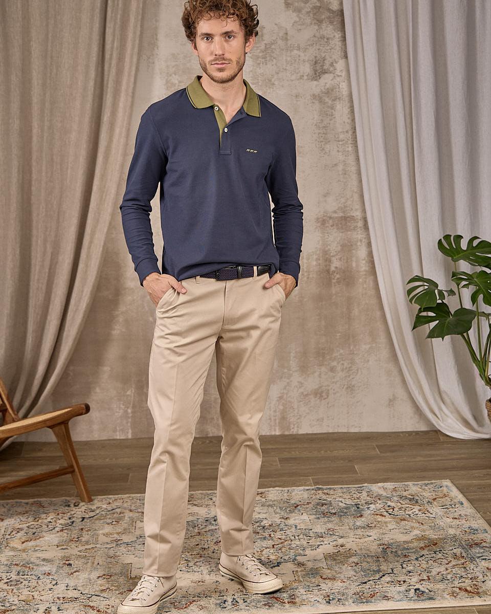 Polo Erwann bleu