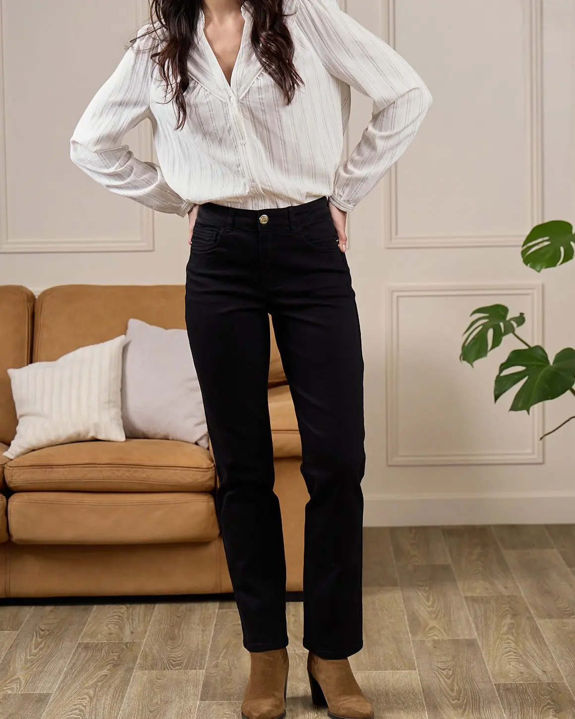 Pantalon Charly noir