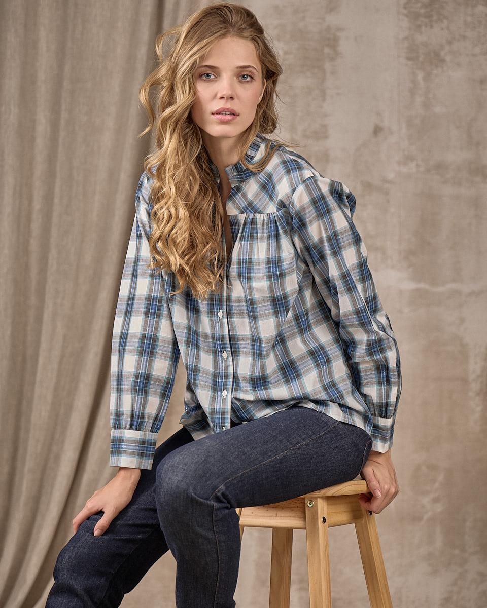Chemise Ericka bleu
