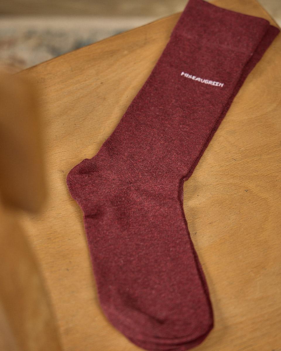 Chaussettes Colbie rouge
