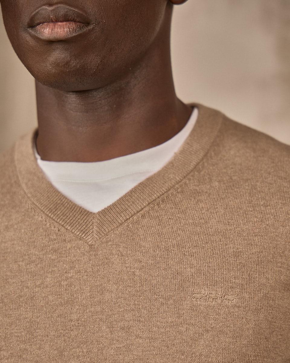 Pull Émilio beige
