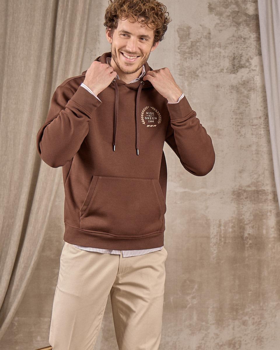 Sweat unisexe Elison beige