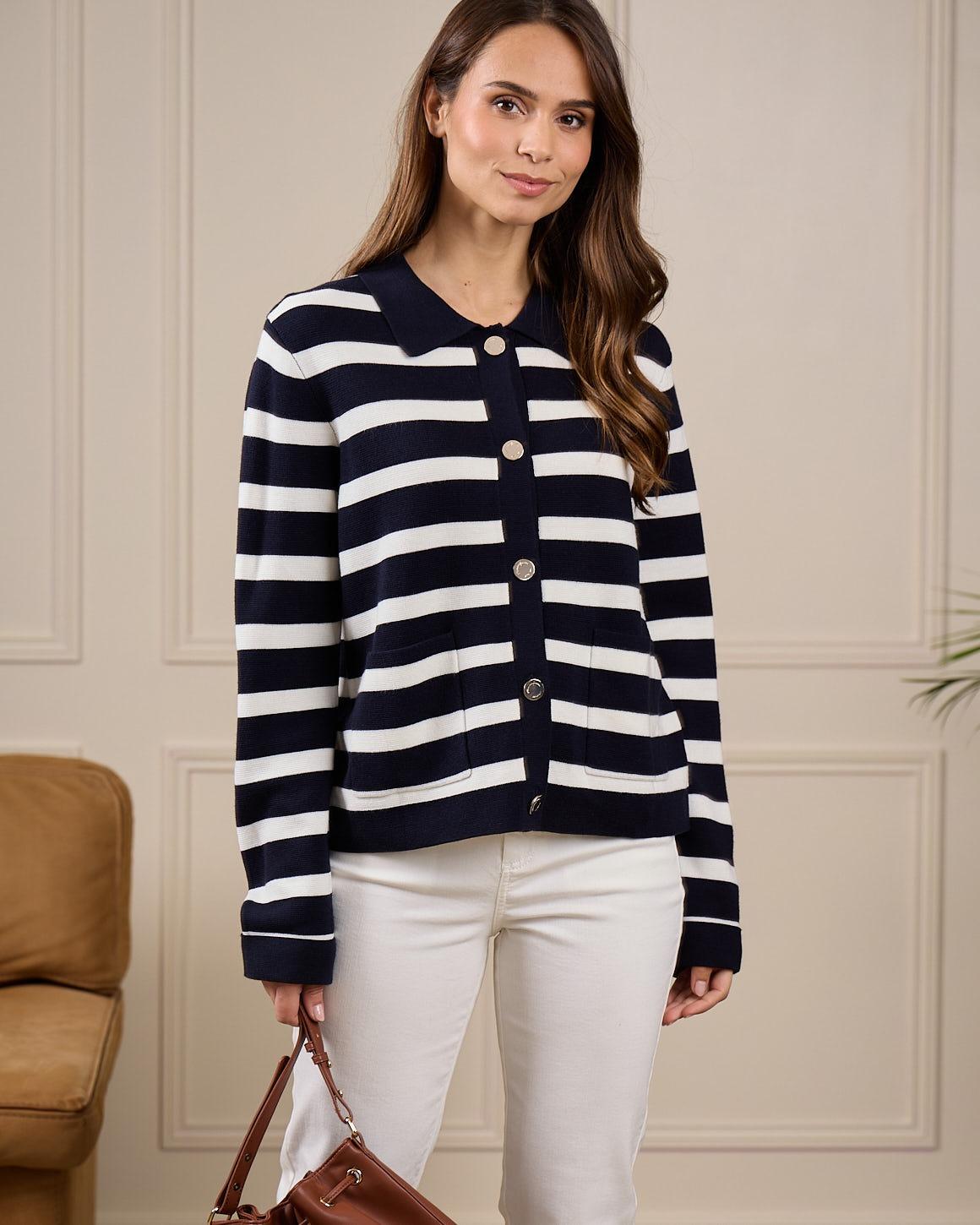 Cardigan Dorine bleu