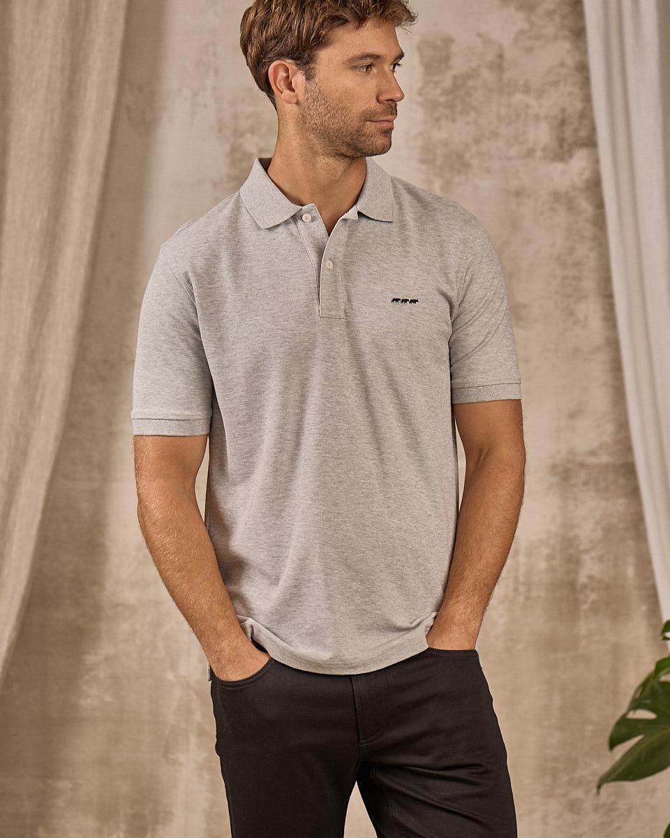 Polo Collin gris
