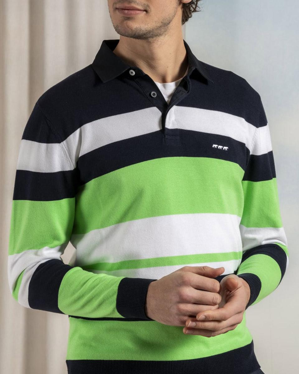 Pull rayé