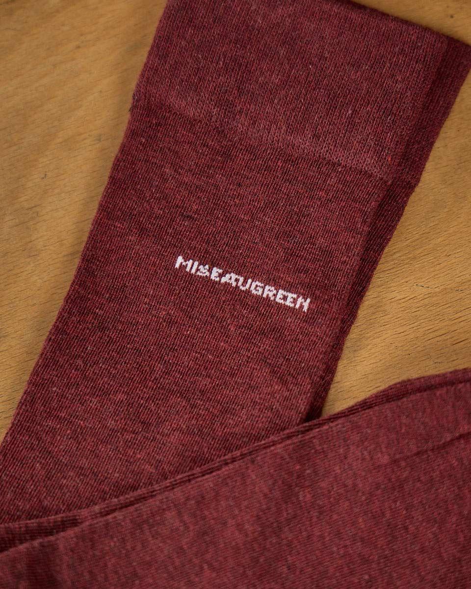 Chaussettes Colbie rouge