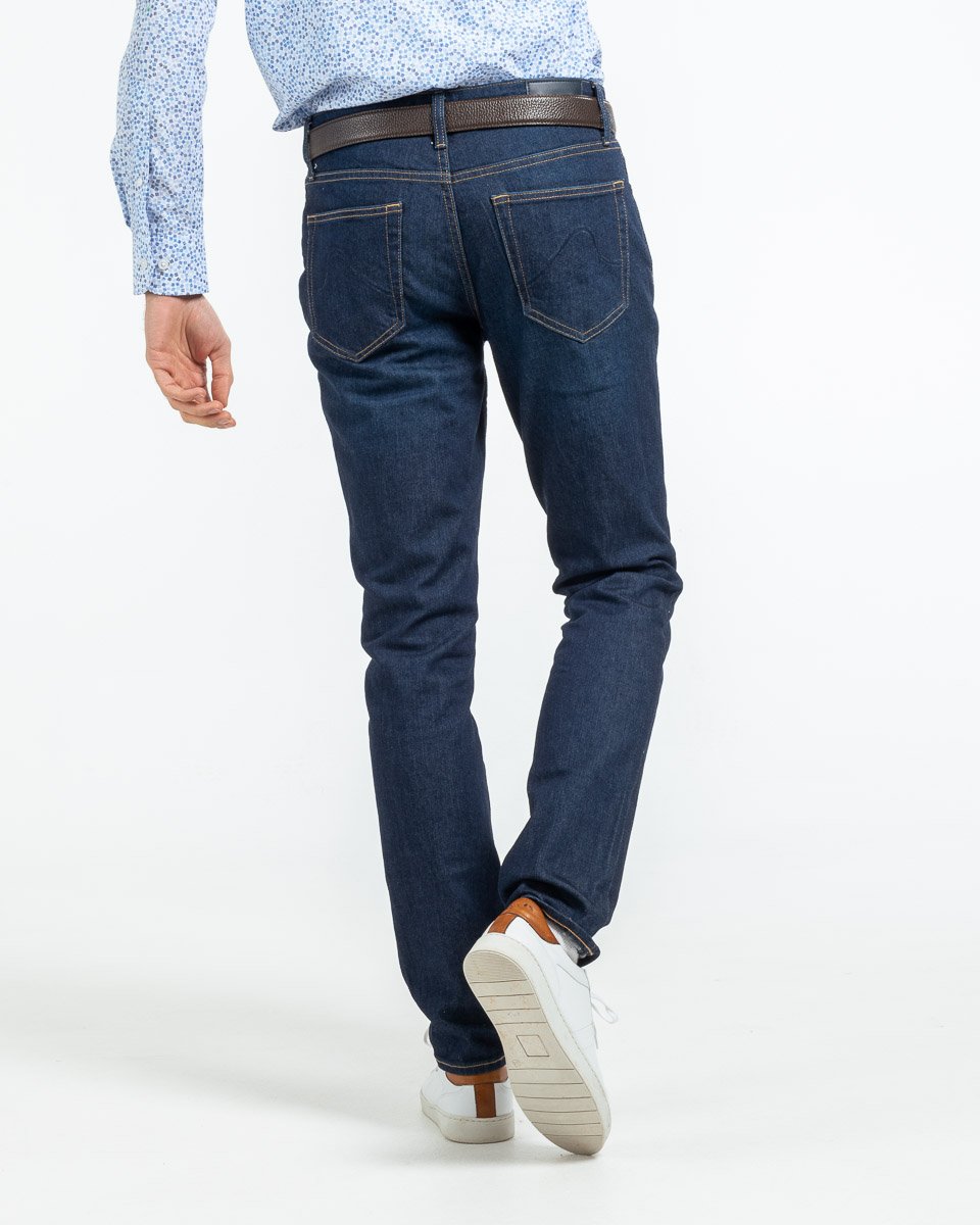 Jean modern fit coton Standard 100 by OEKO-TEX® bleu