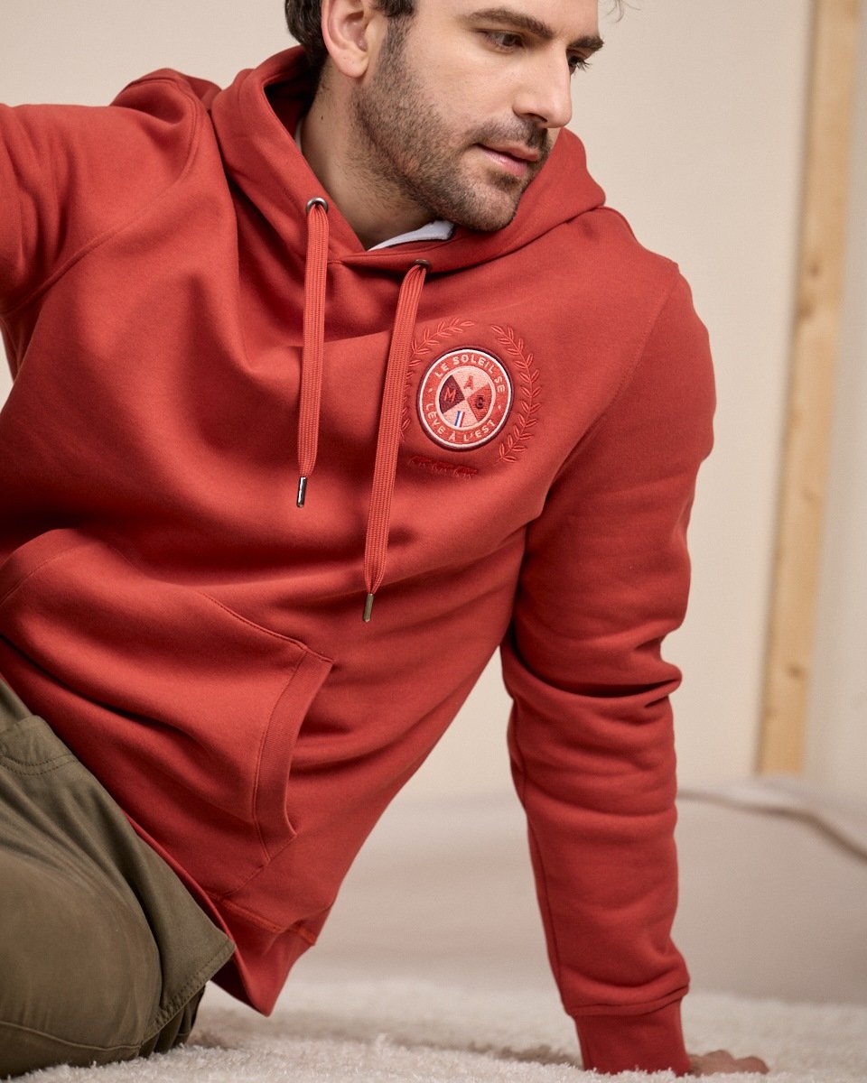 Sweat Calvin rouge