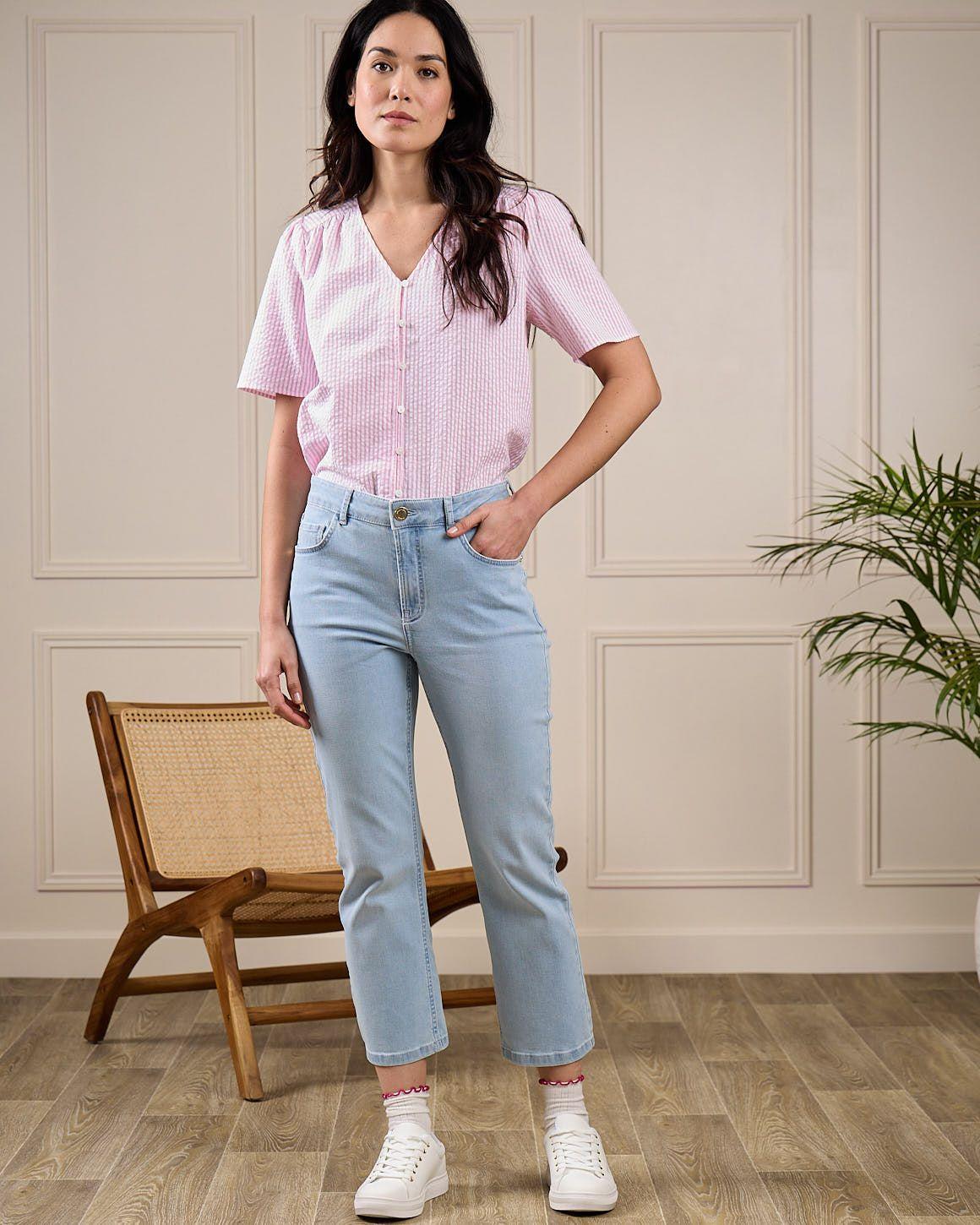 Jean confort Gianna bleu