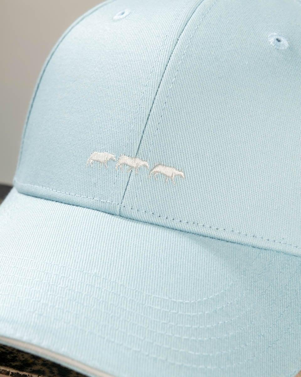 Casquette baseball unie en coton