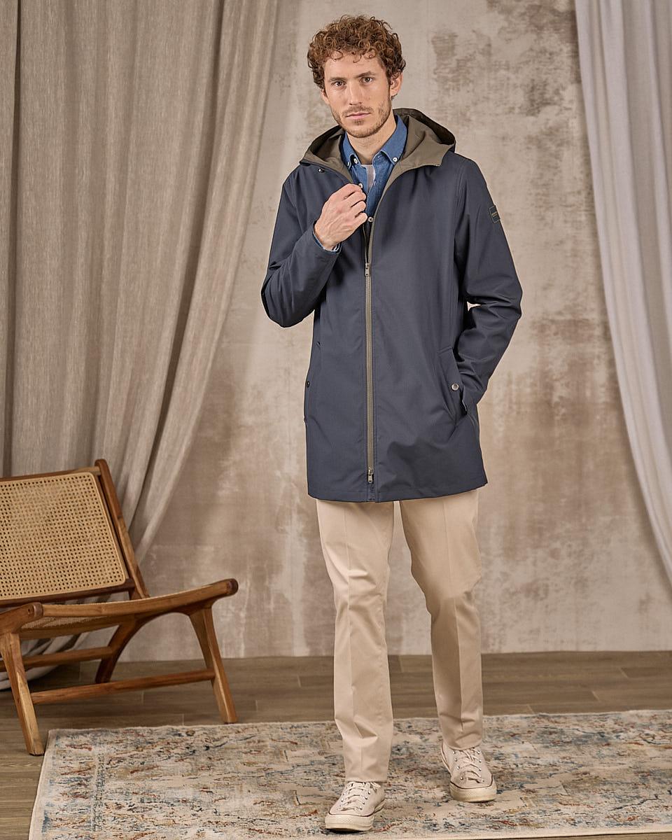 Parka Légère bleu