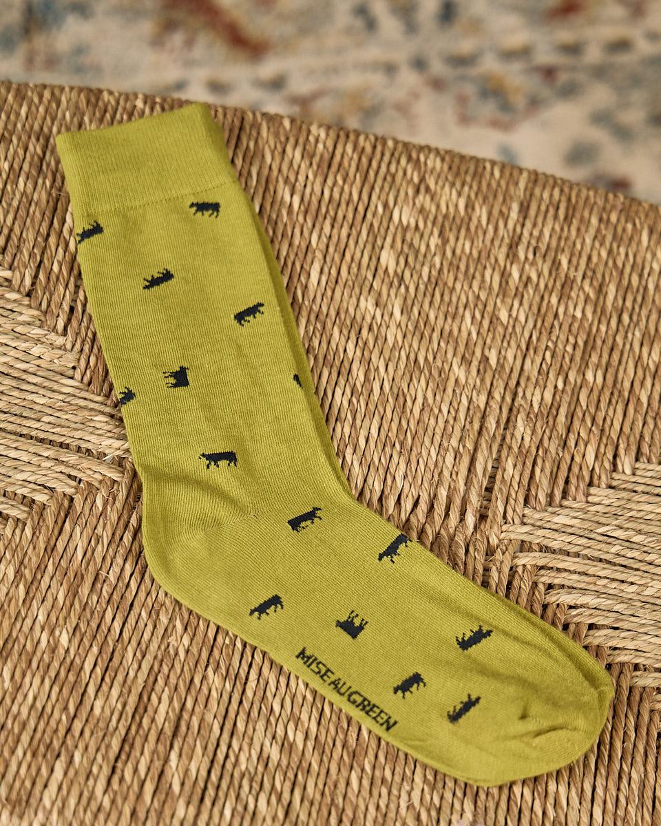 Chaussettes Billie vert