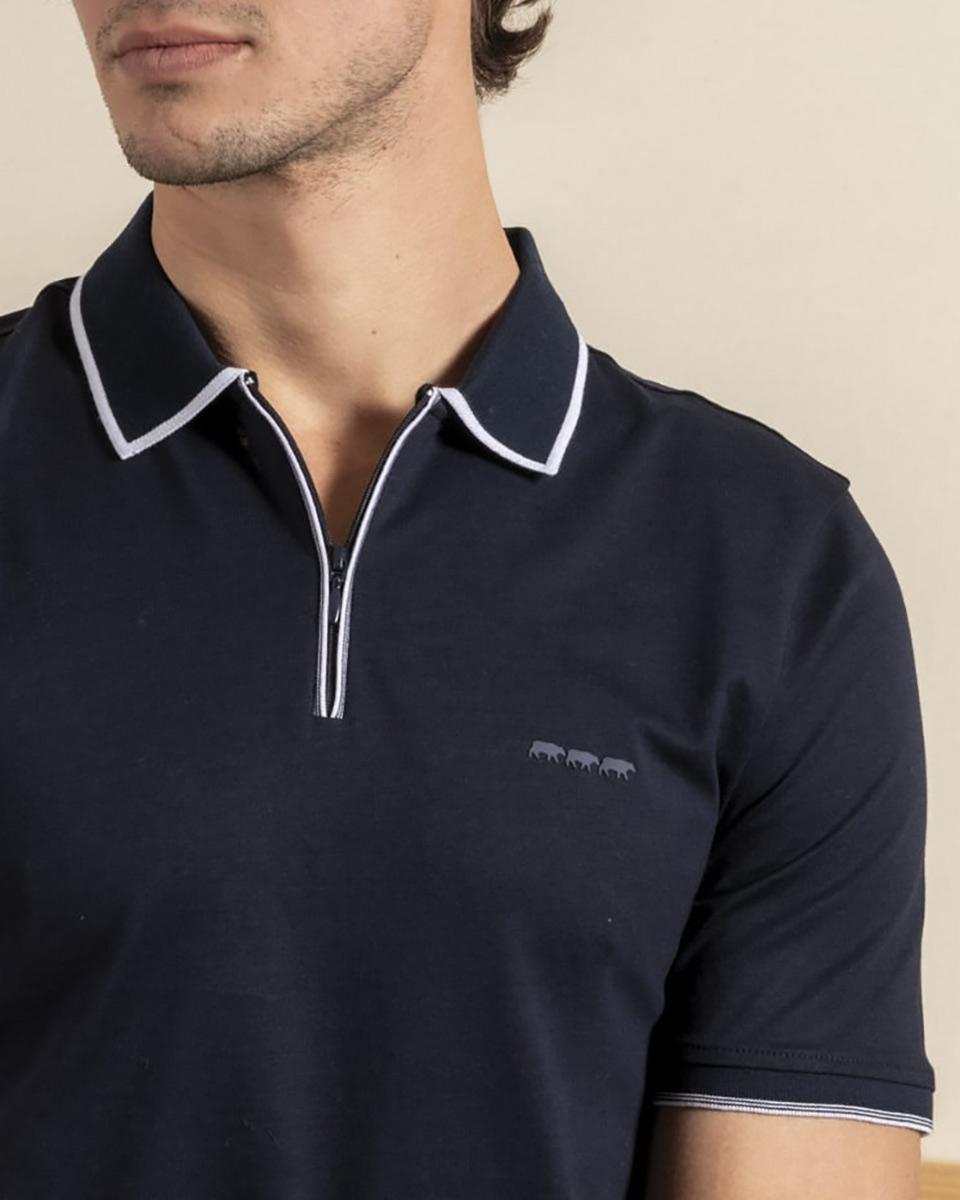 Polo col zippé