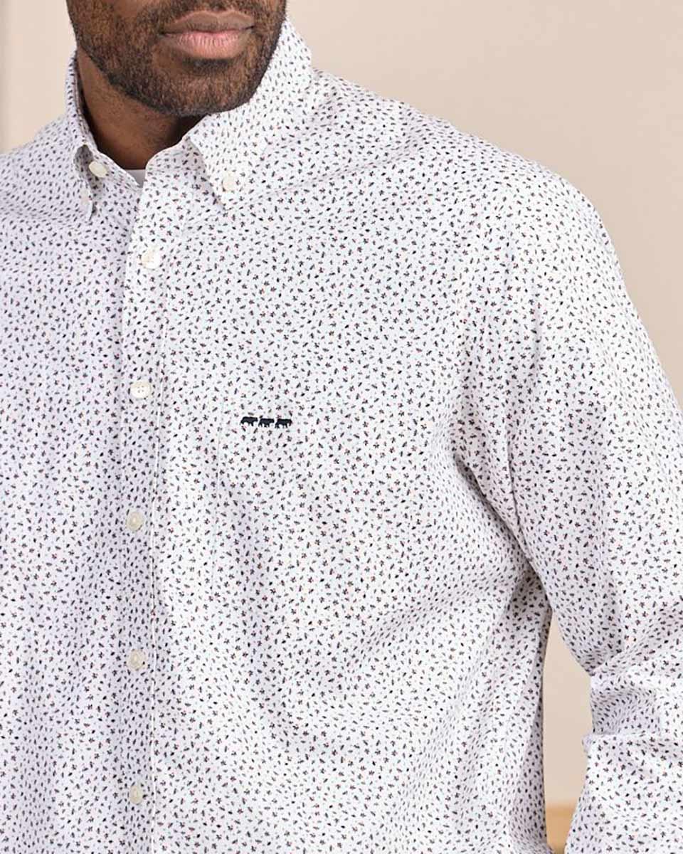 Cardigan Cactus blanc