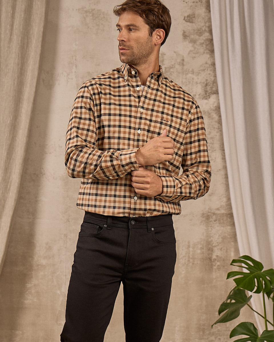 Chemise Émilie beige