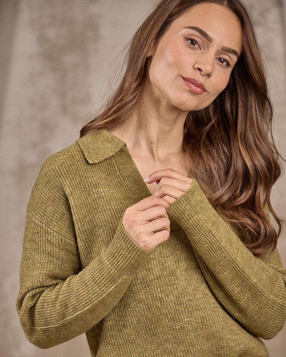 Pull Eliane vert