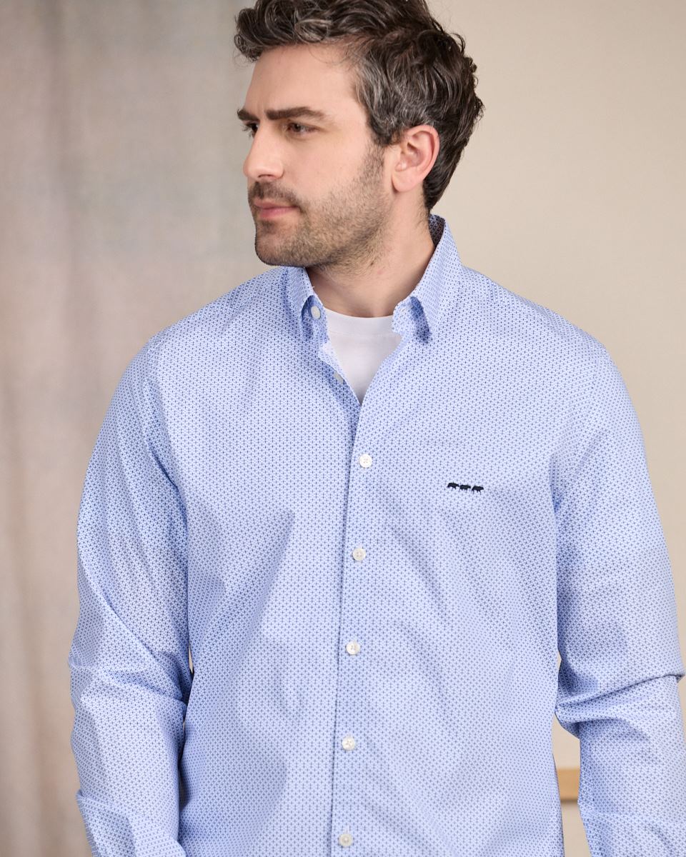 Chemise Carina bleu