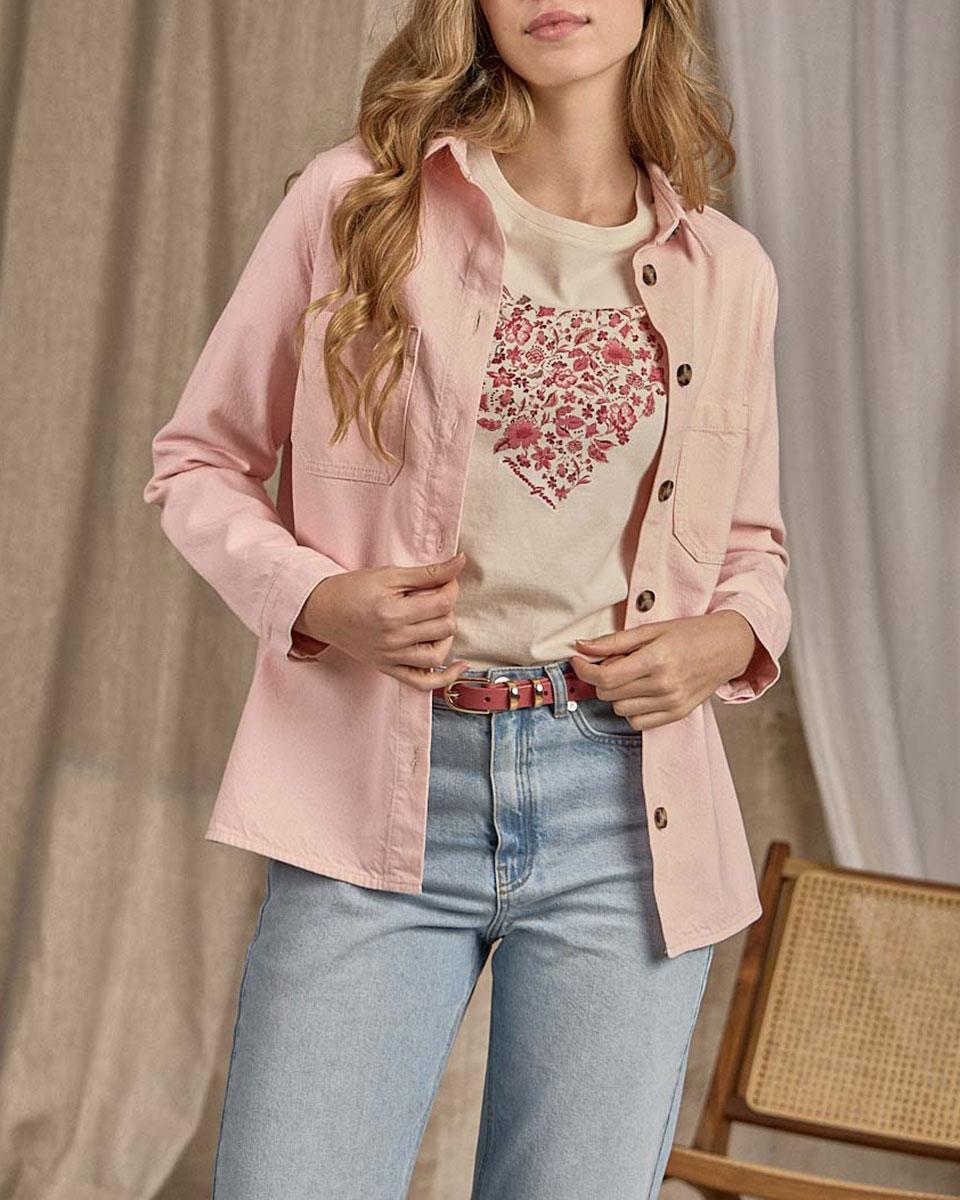 Surchemise Enora rose