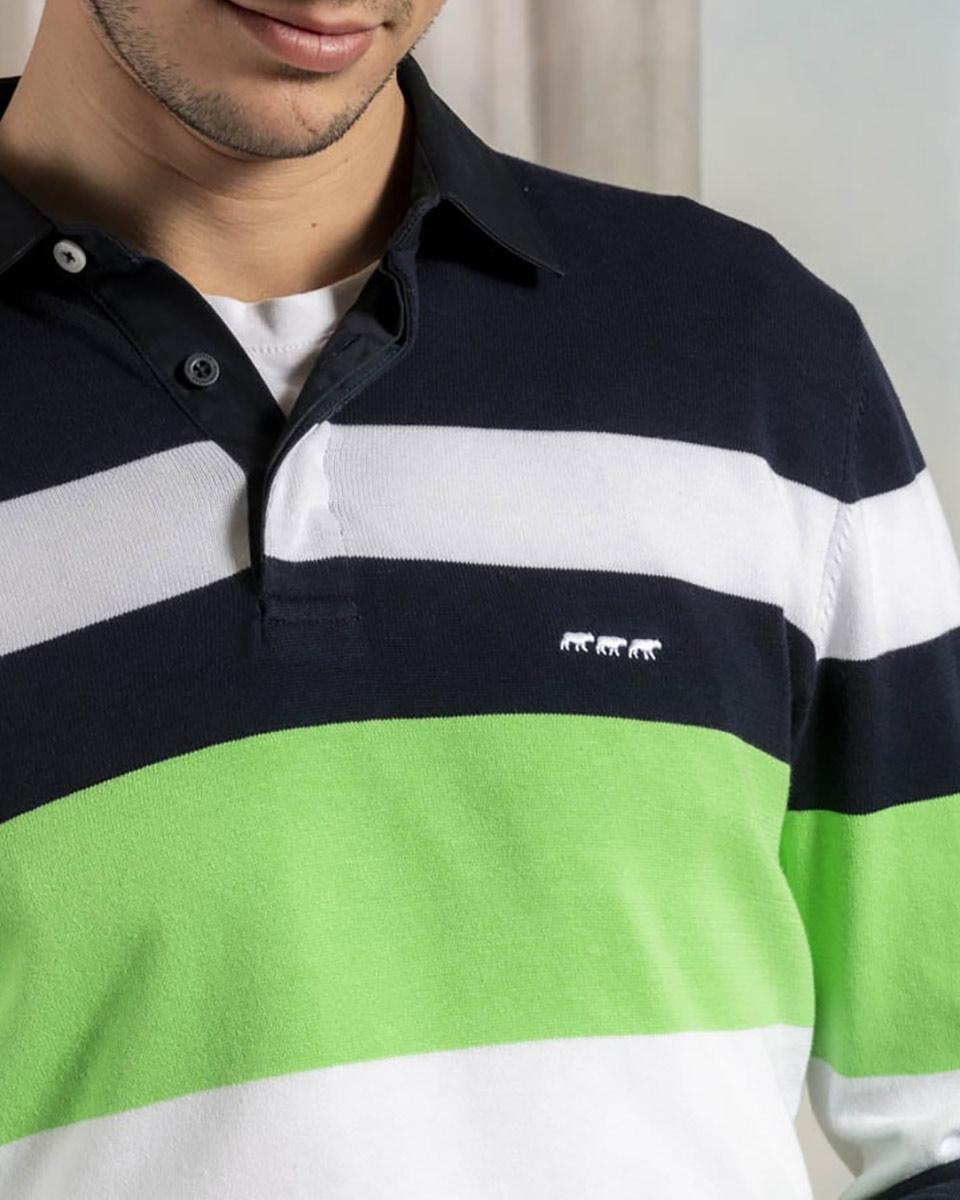 Pull rayé
