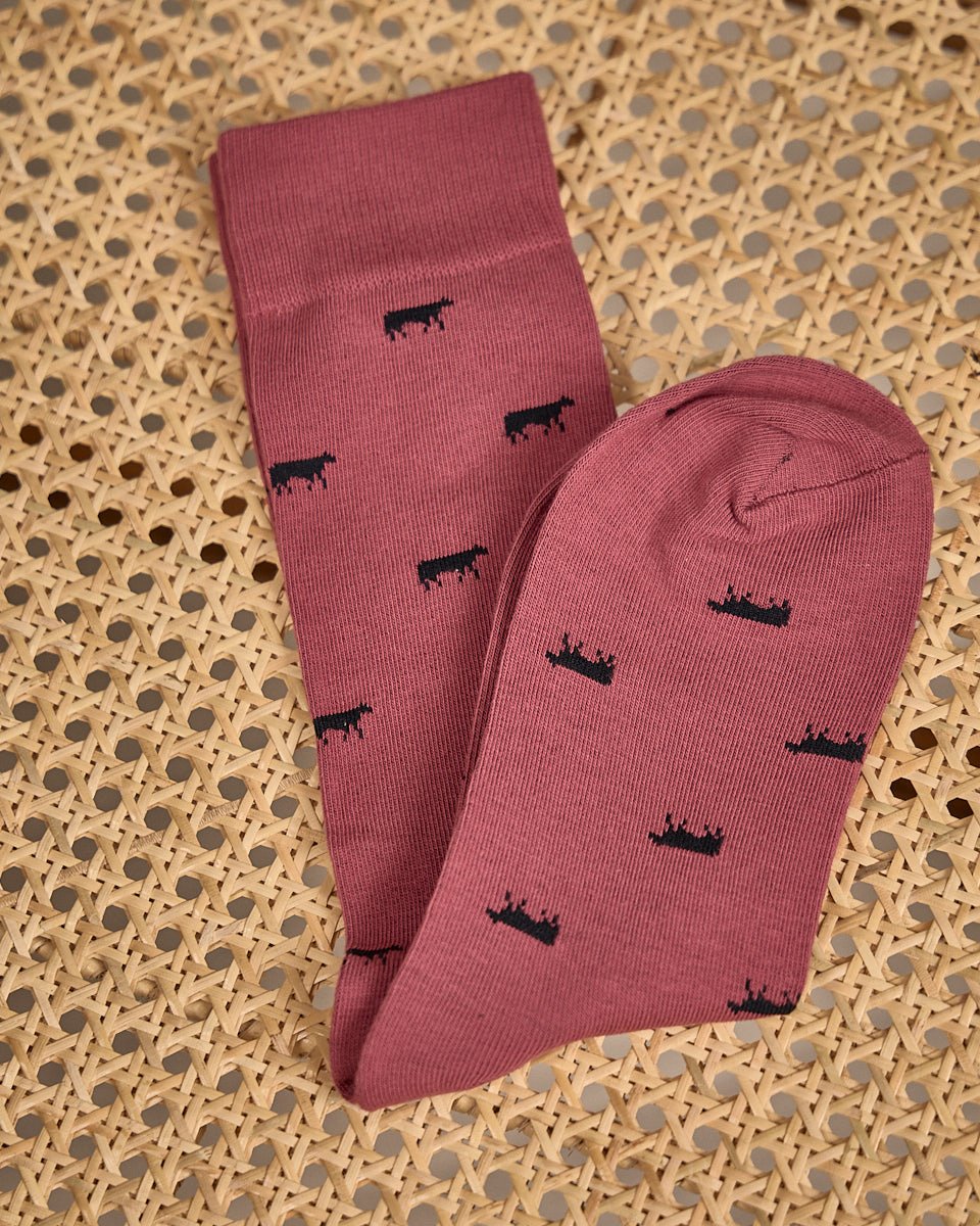 Chaussettes Billie rose