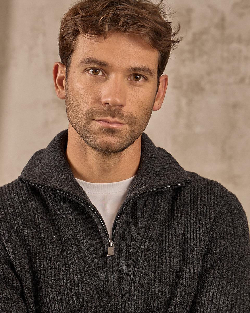 Pull camionneur Elwood gris