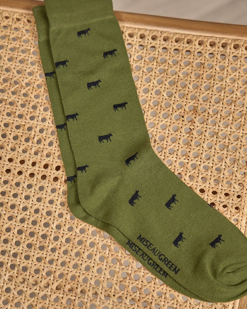 Chaussettes Billie vert