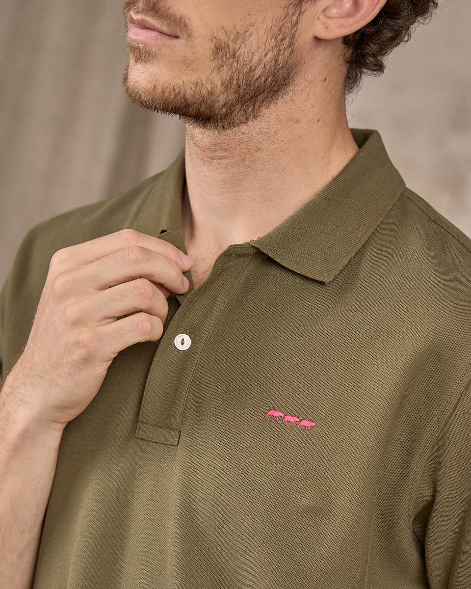 Polo Collin vert