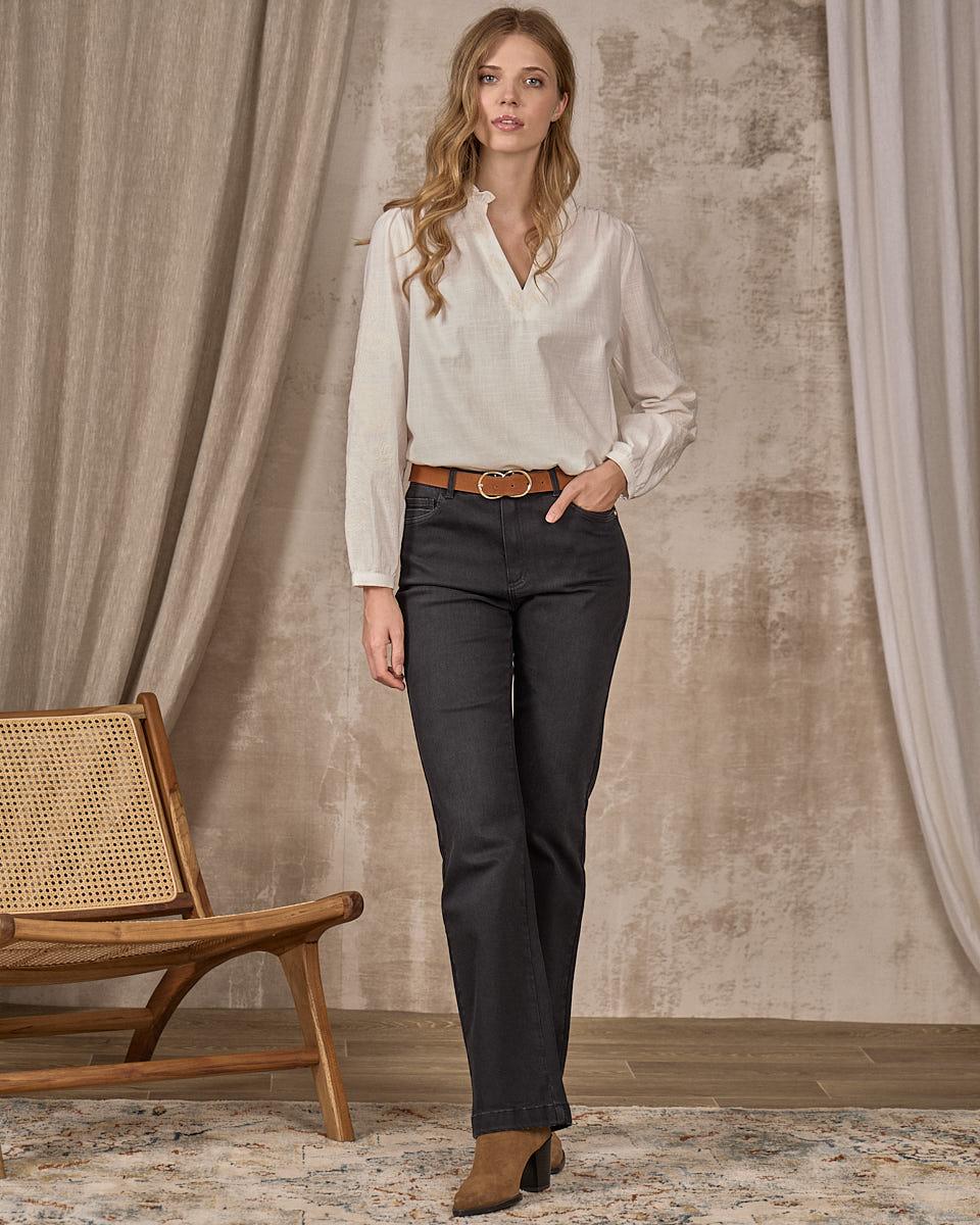 Jean flare noir