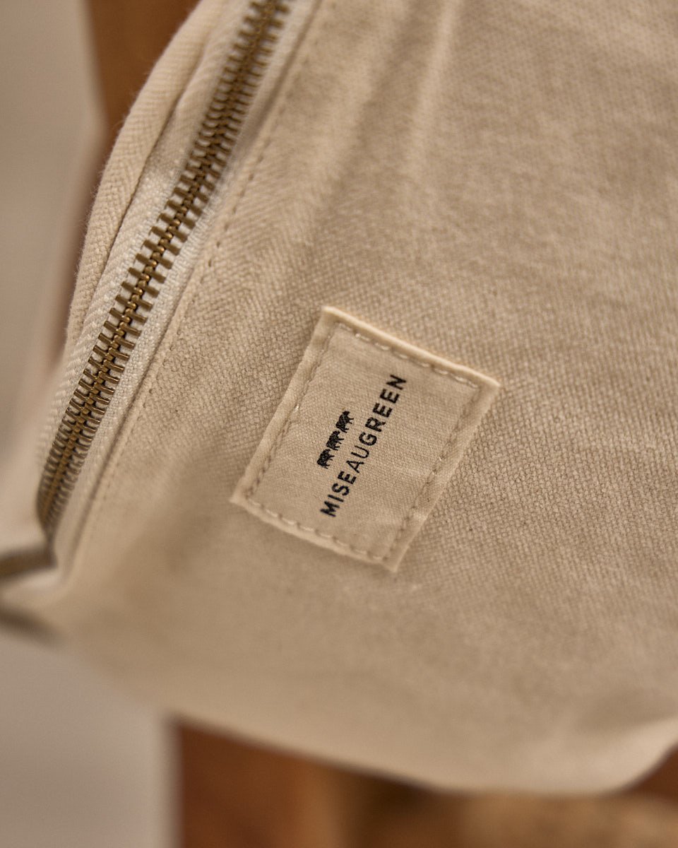 Sac banane beige beige