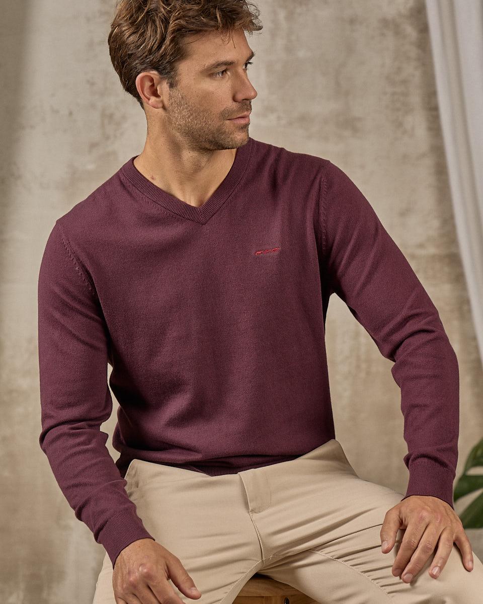 Pull Émilio rouge