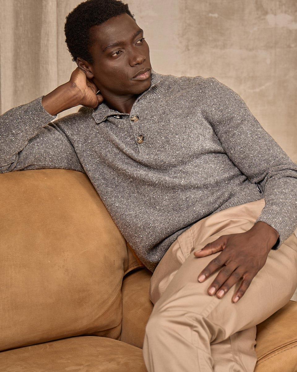 Pull camionneur Errick gris