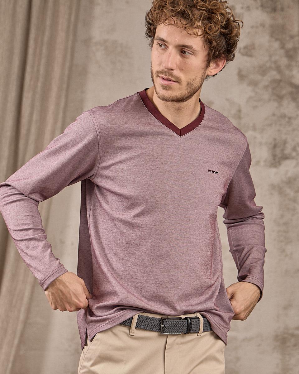 T-shirt Elston rouge
