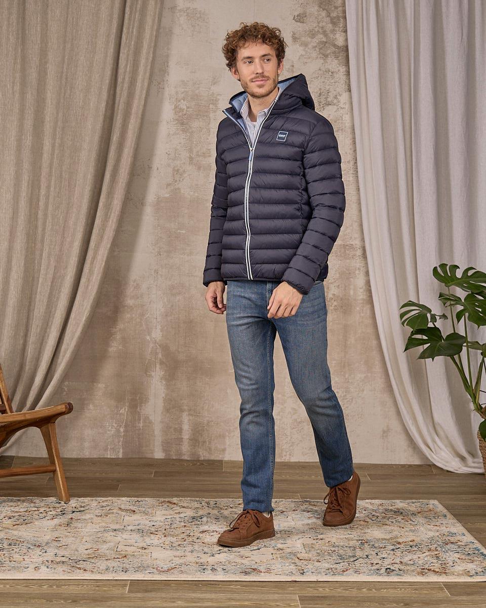 Doudoune sans manches Calvin bleu